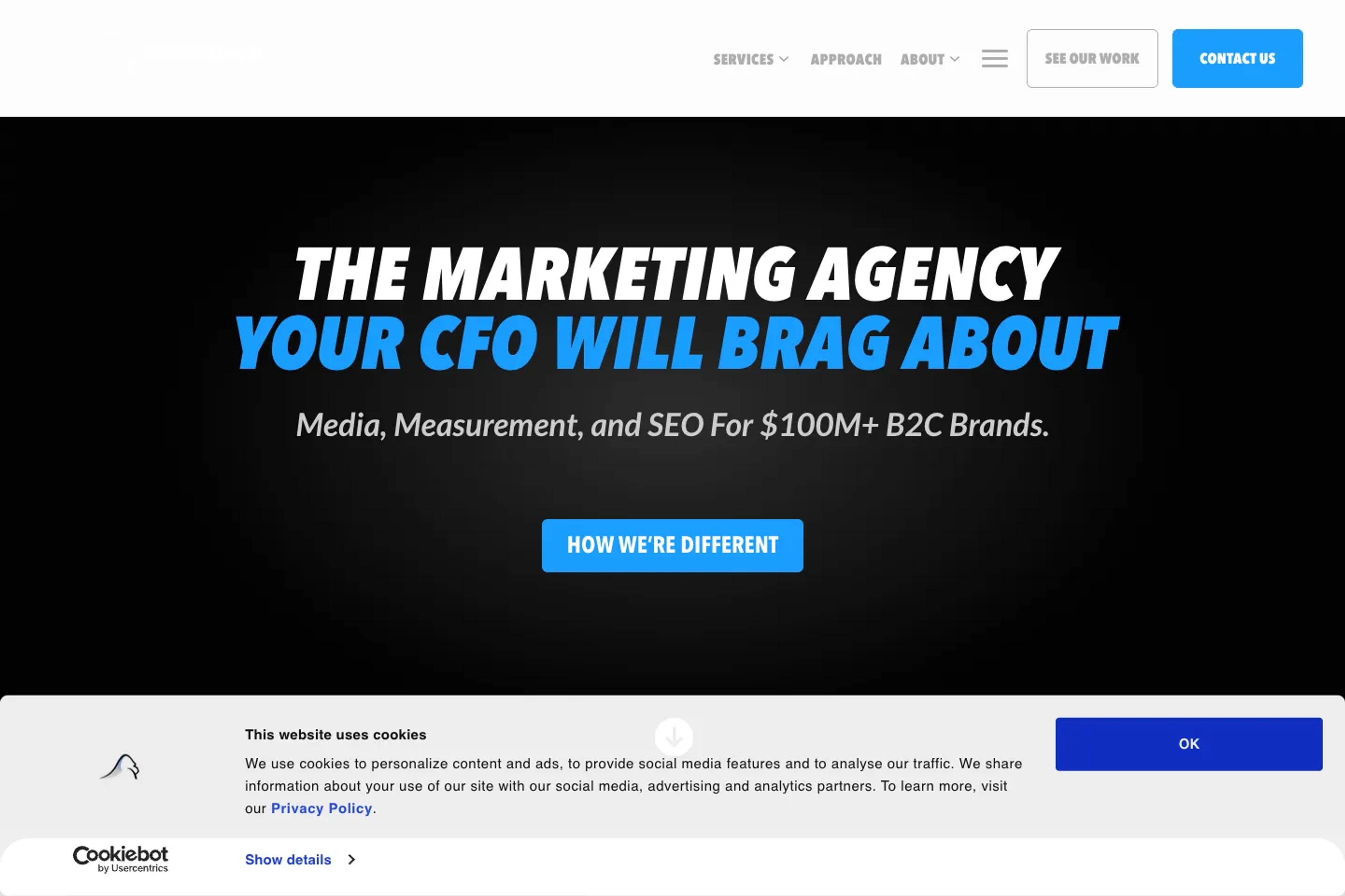Silverback Strategies website homepage