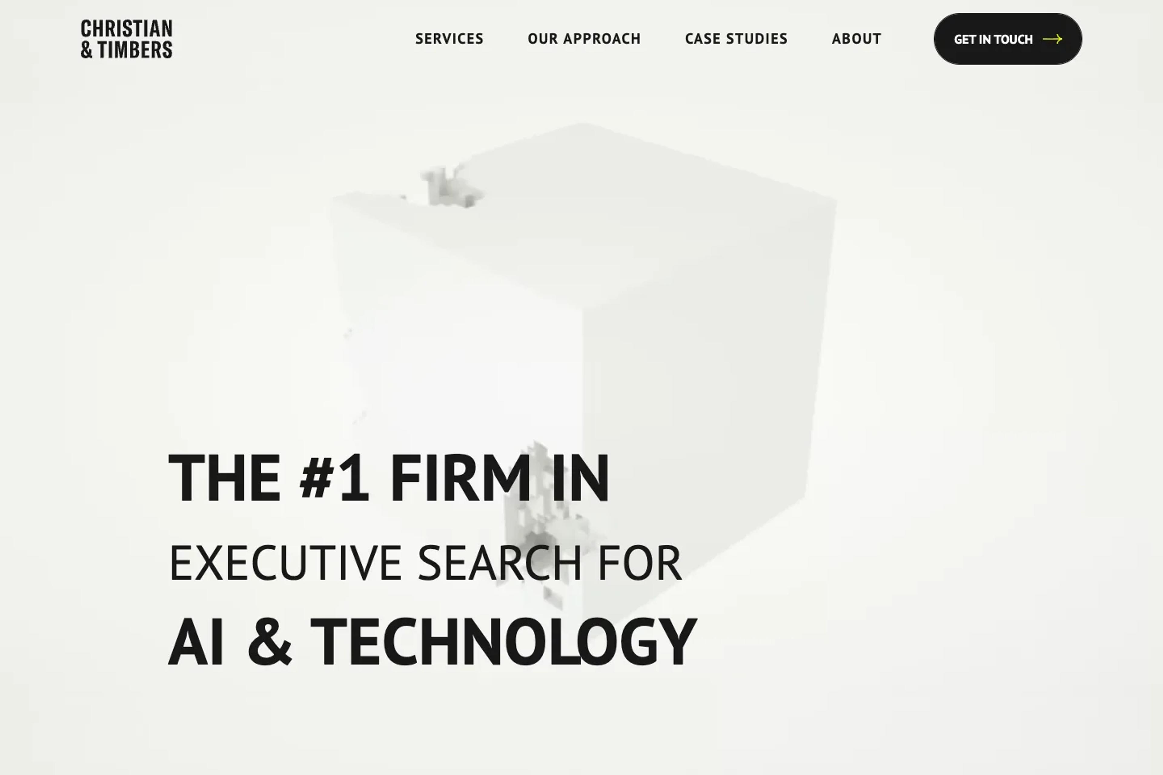 Christian & Timbers website homepage
