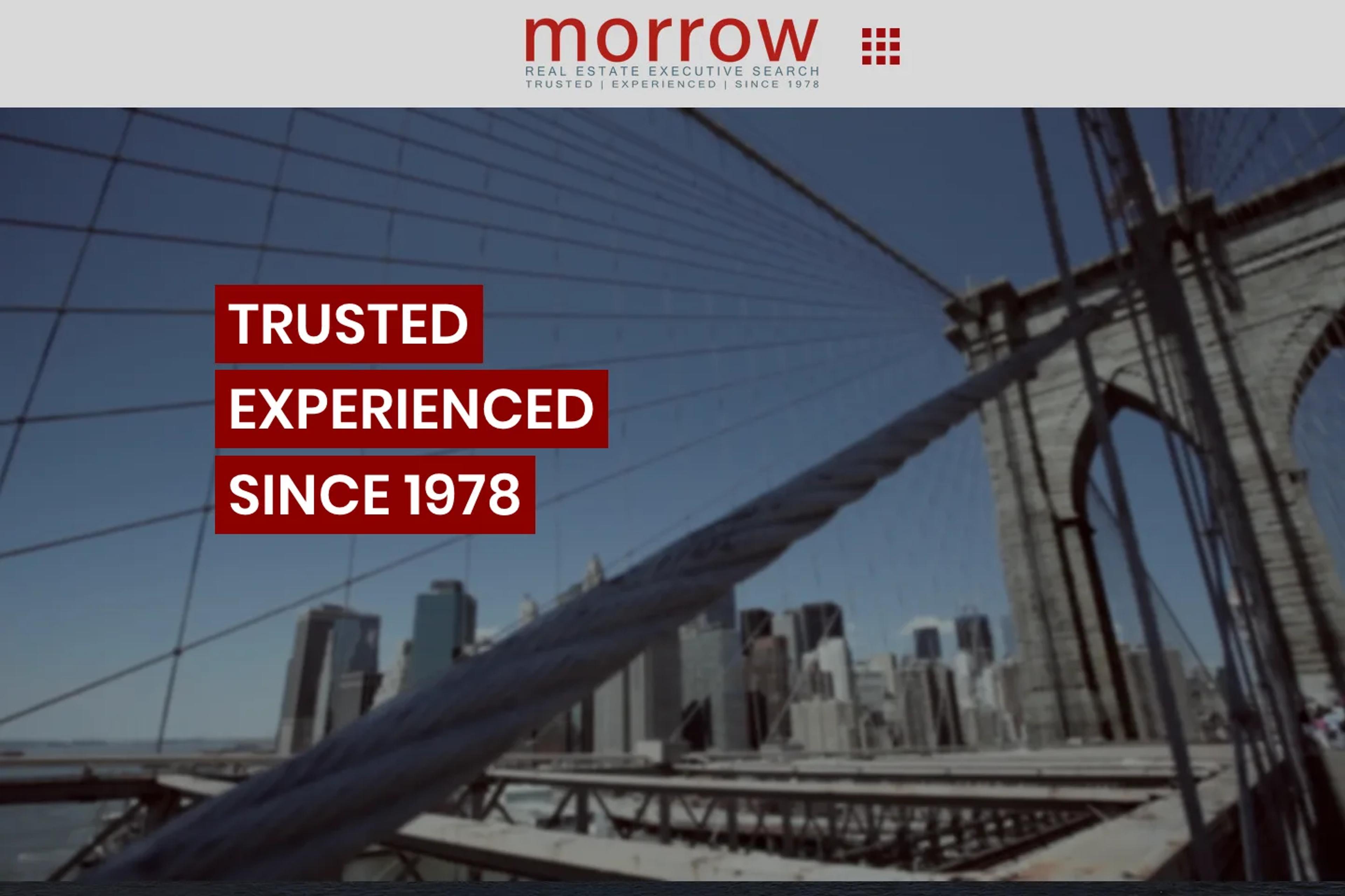 John Morrow & Associates website homepage