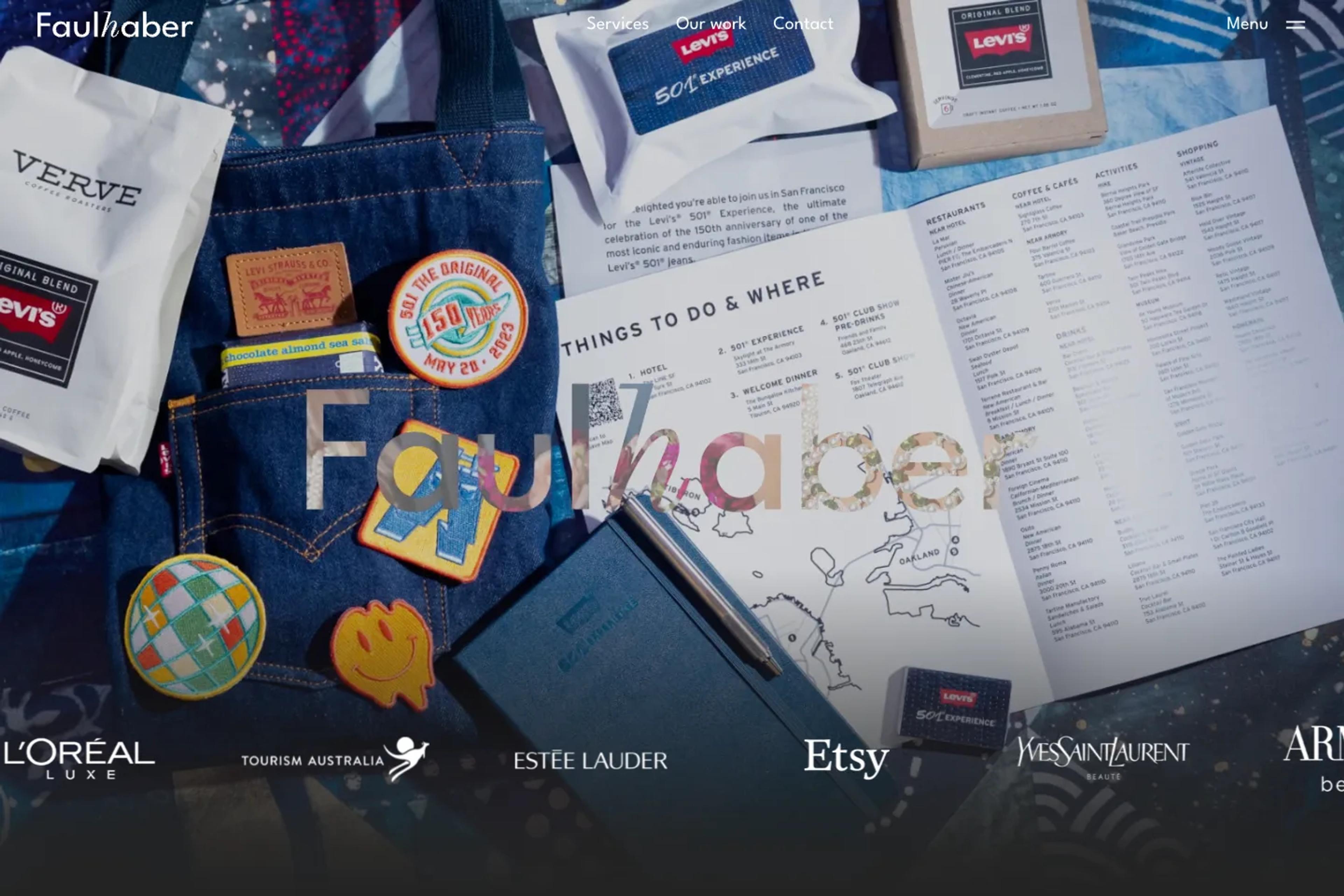 Faulhaber website homepage