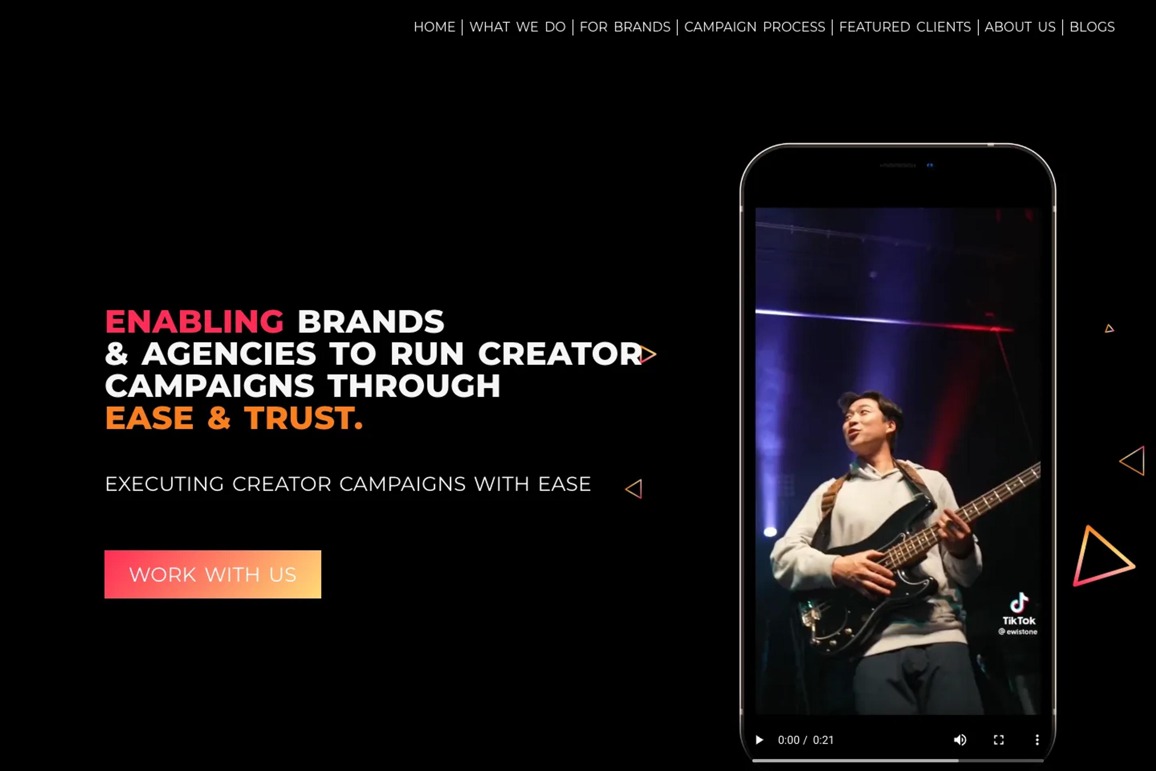 TIKTAL website homepage