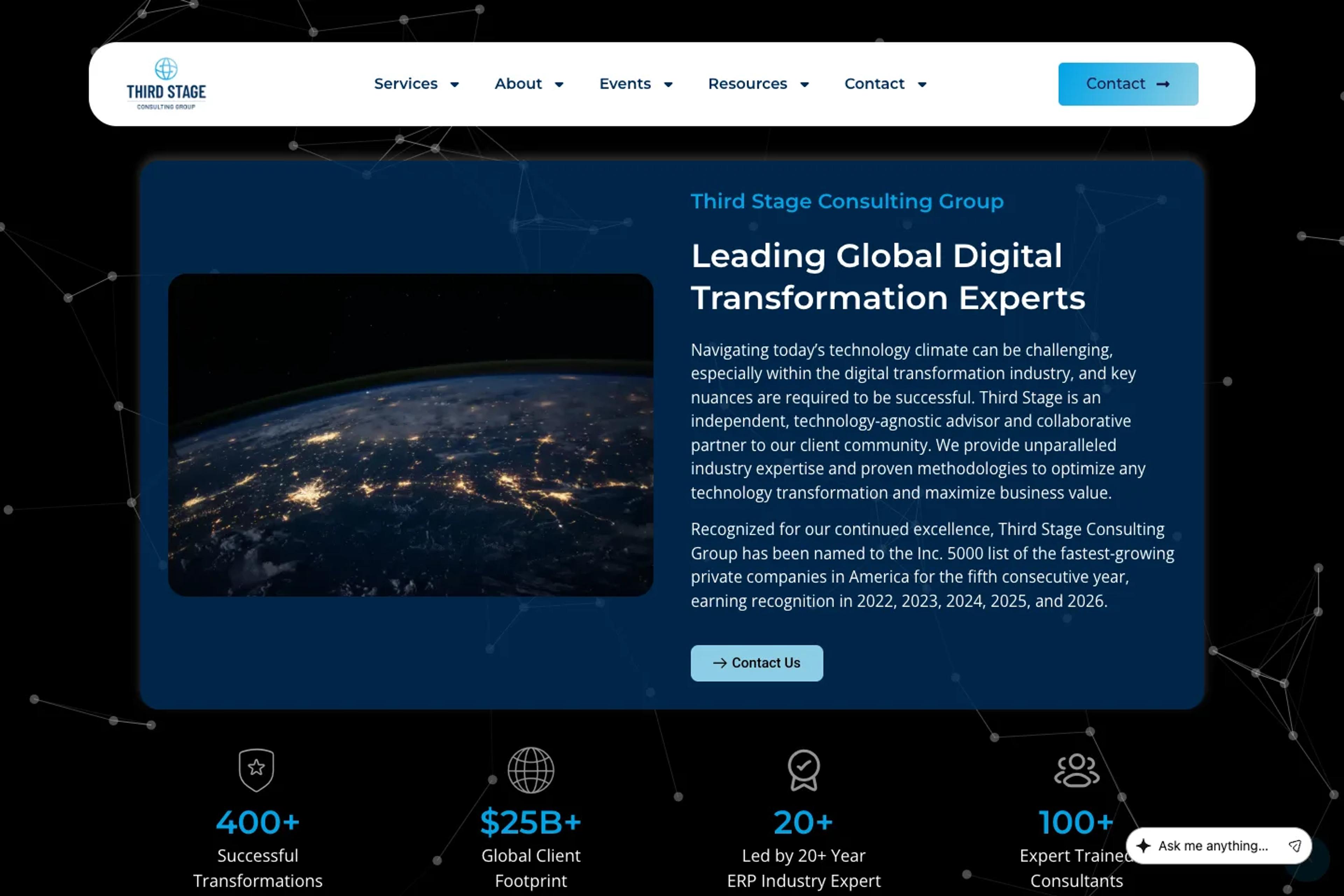 Third Stage Consulting Group website homepage