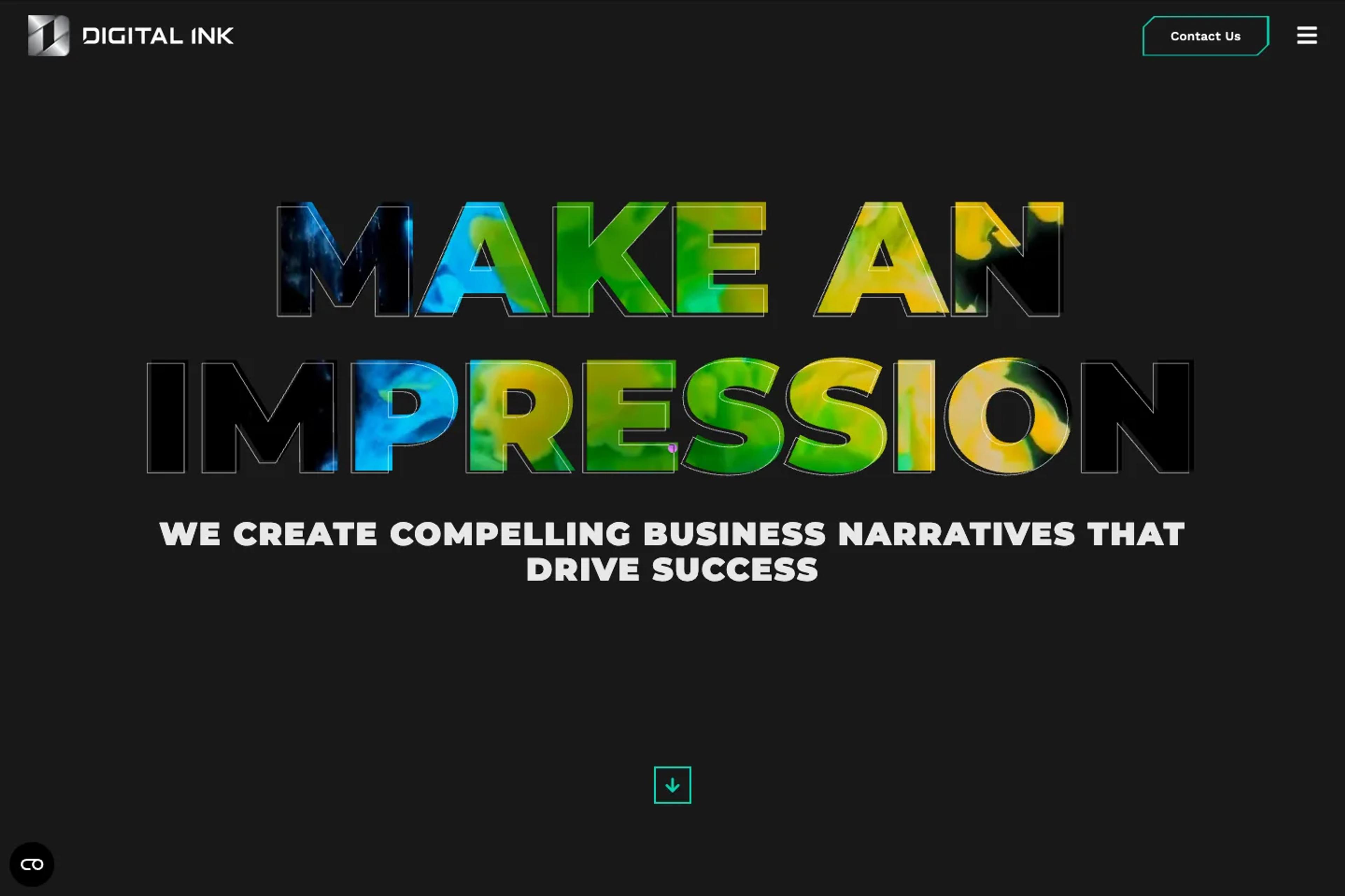 Digital Ink website homepage