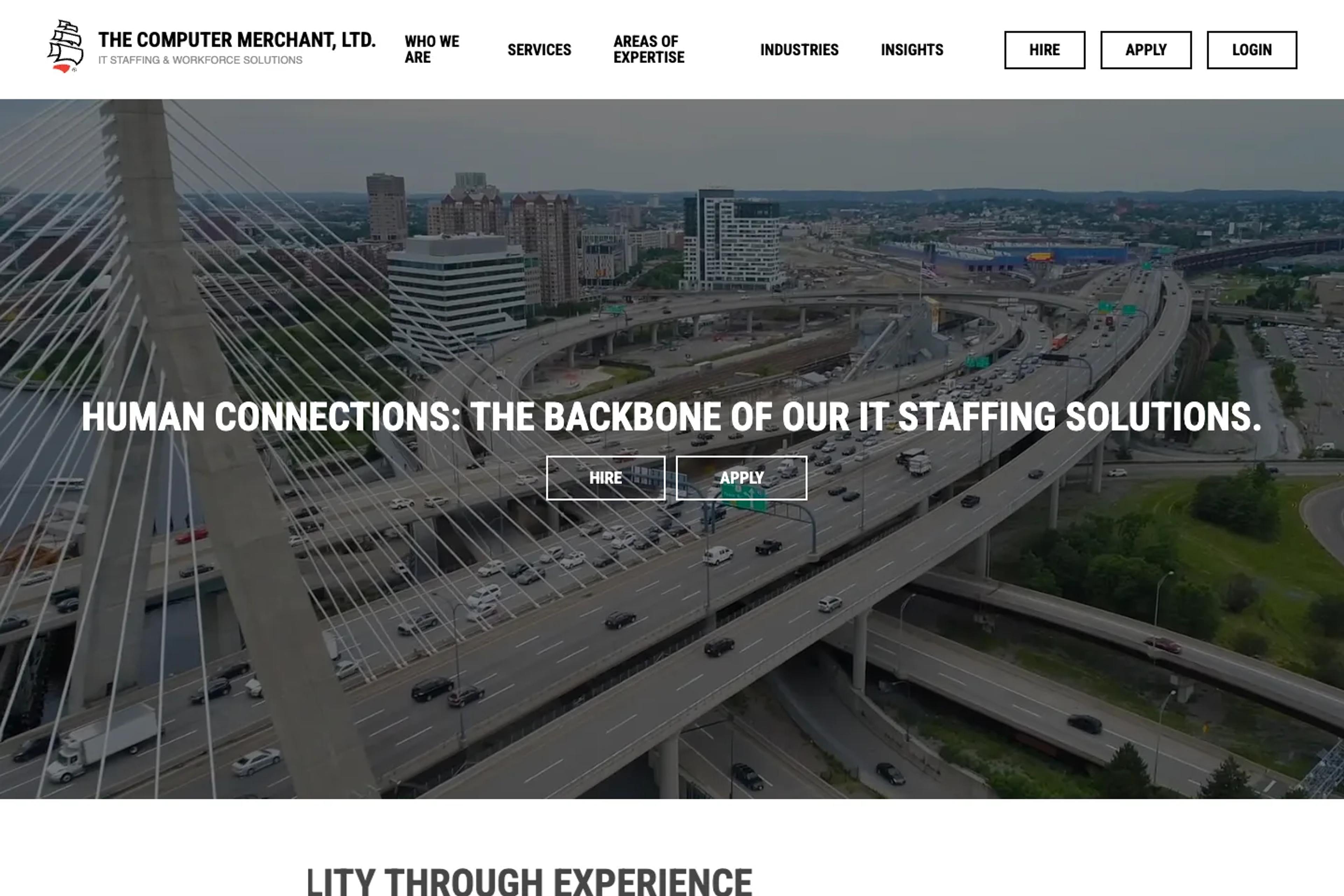 The Computer Merchant (TCM) website homepage