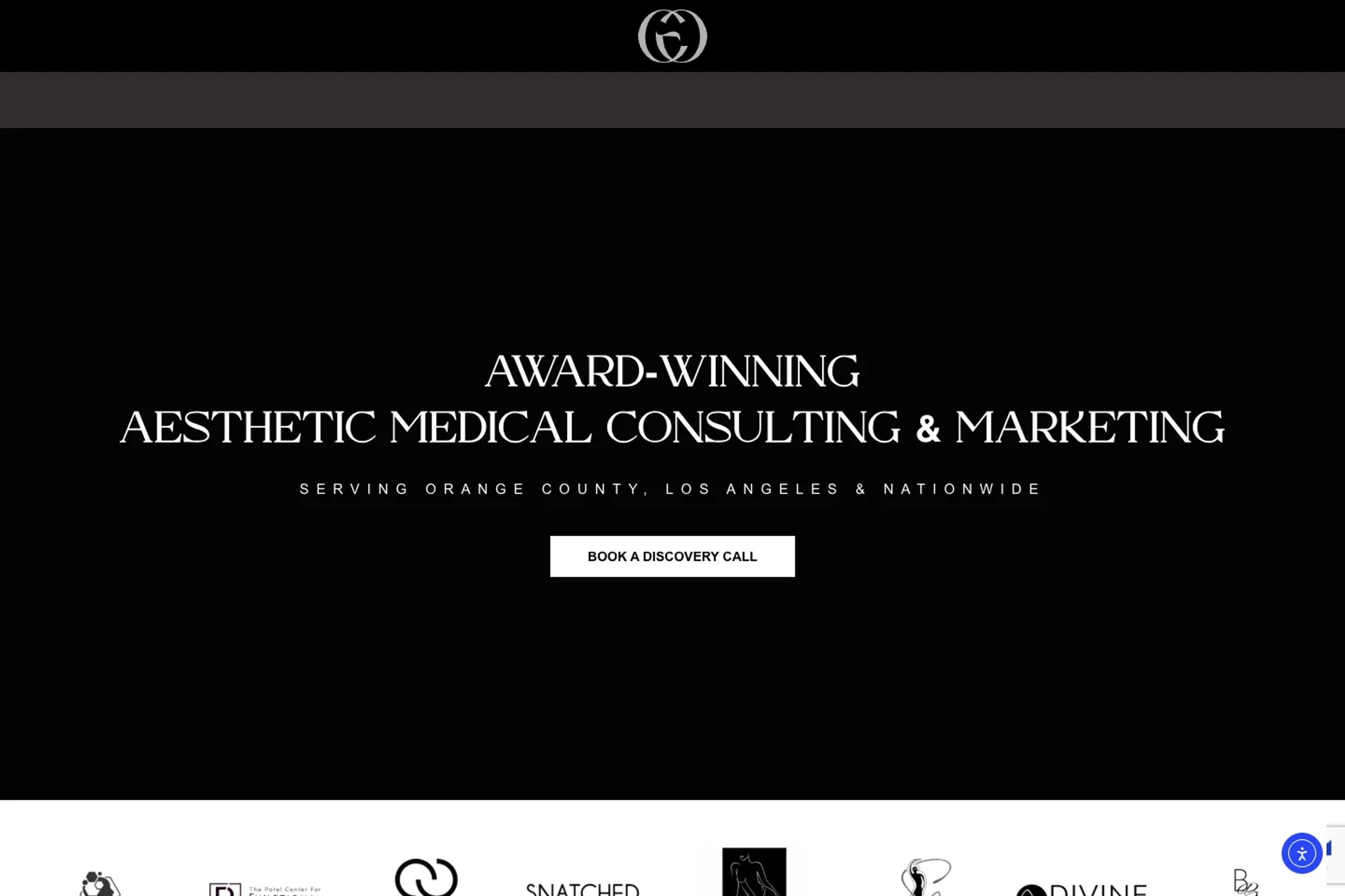 GCC Consulting website homepage