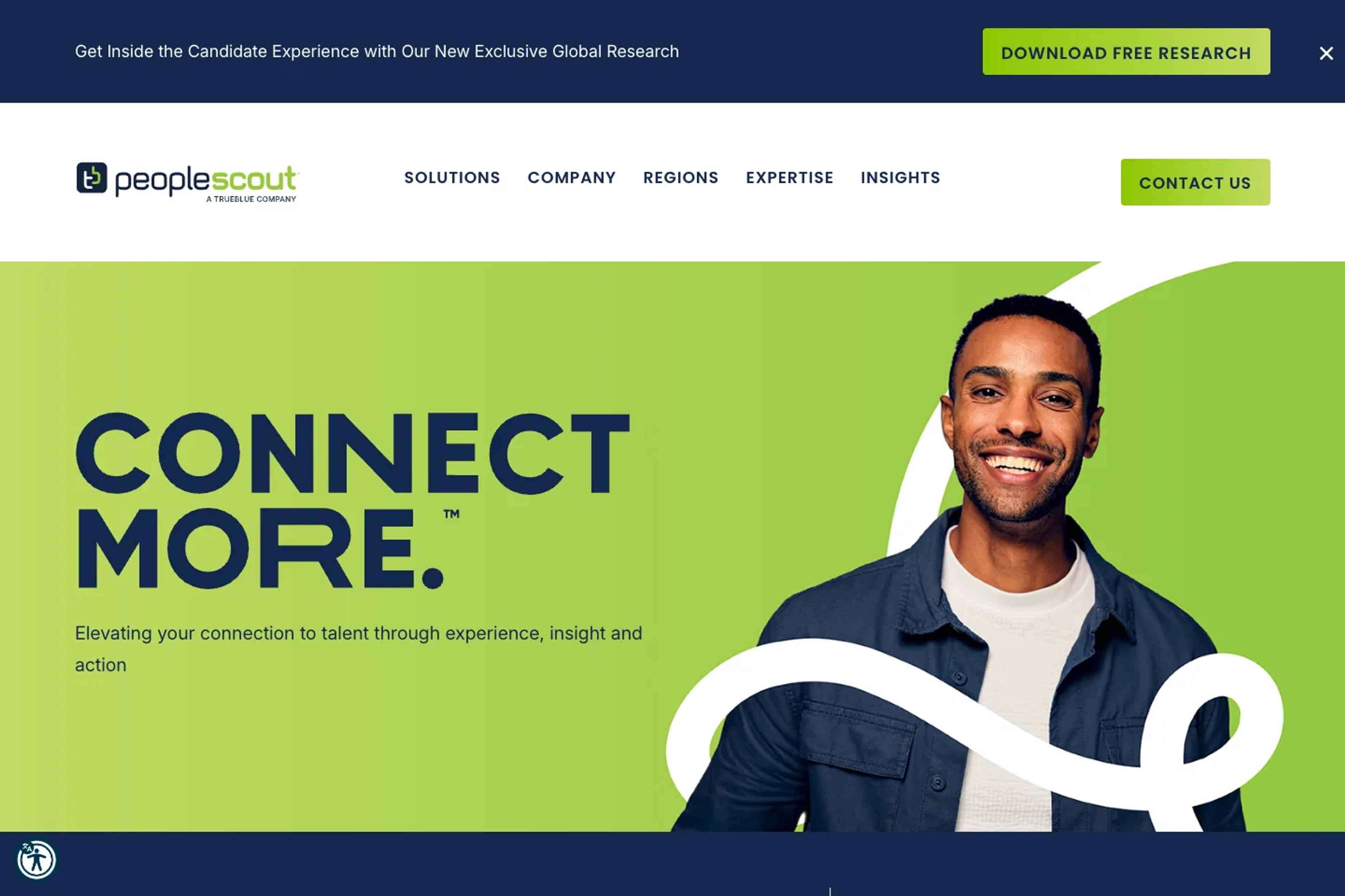 PeopleScout website homepage