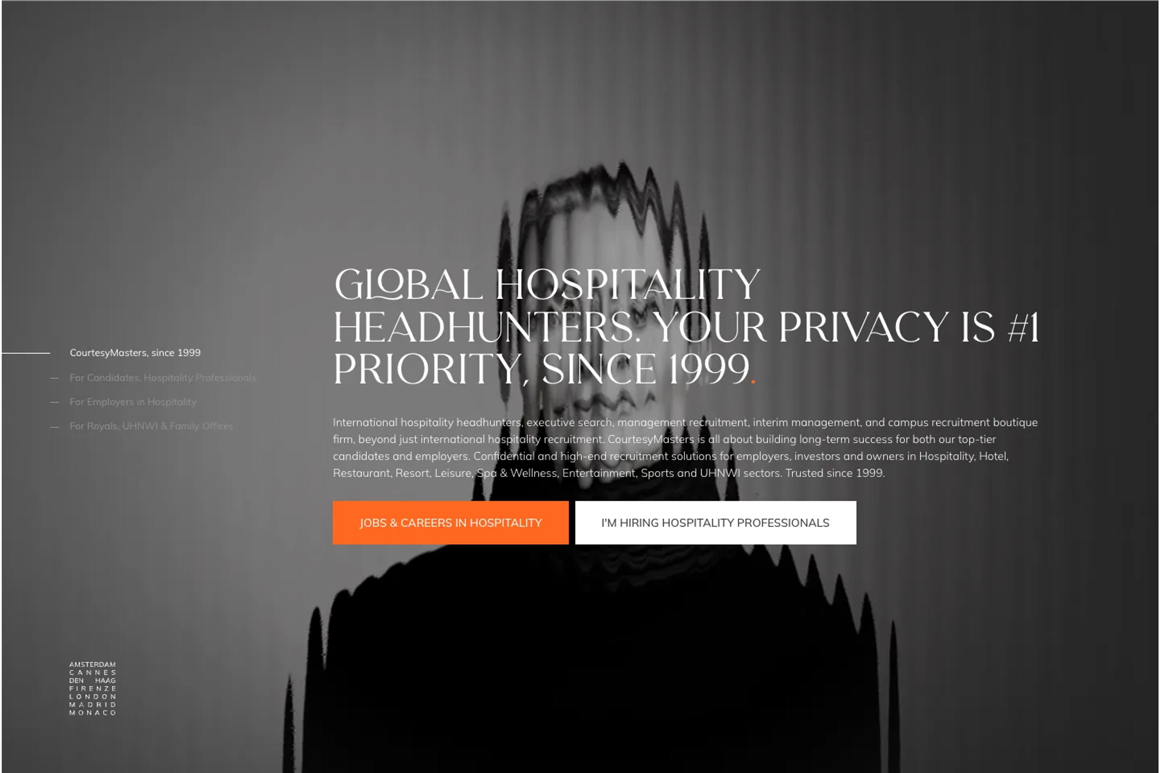CourtesyMasters website homepage