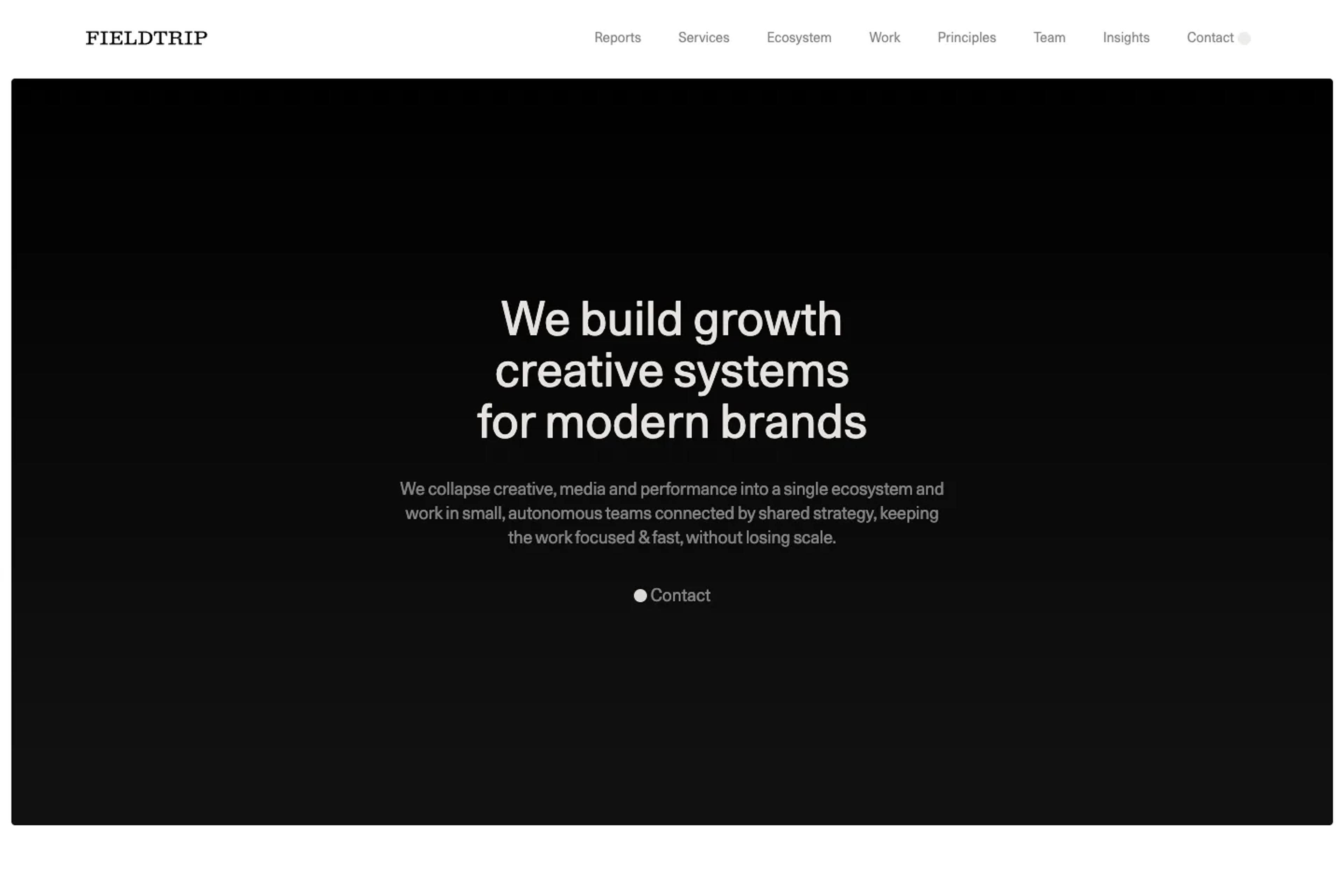 Fieldtrip website homepage