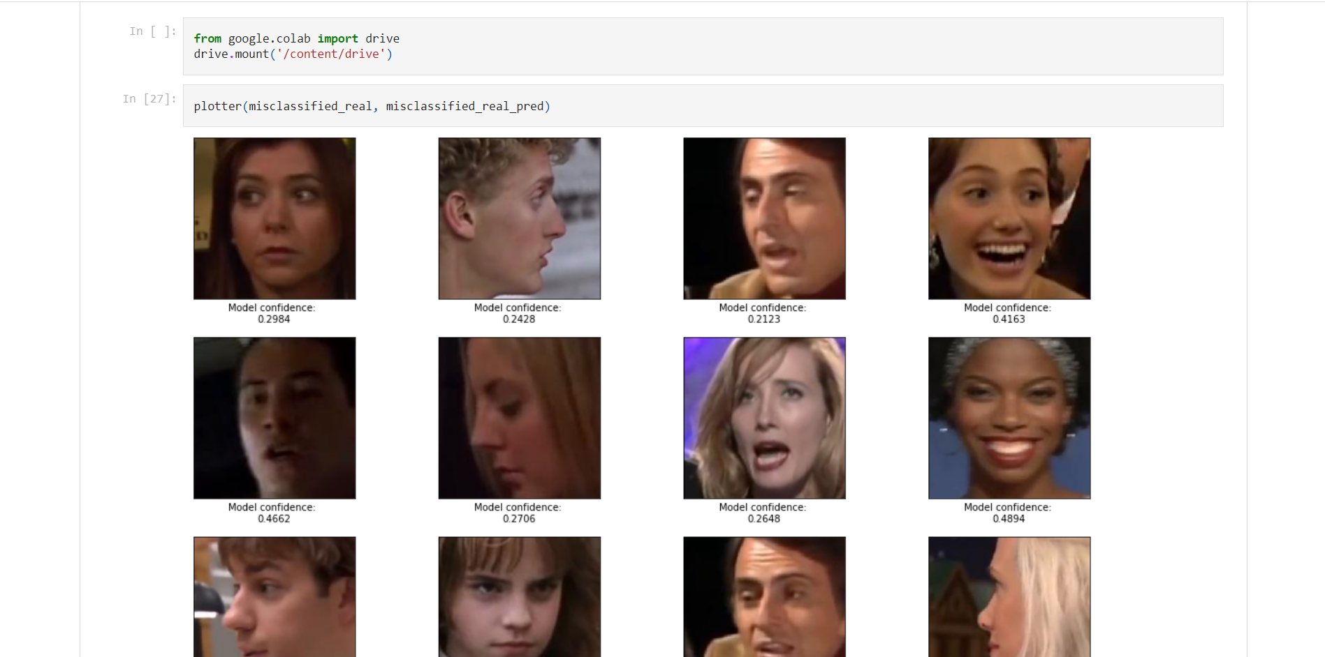 Deepfake image detection