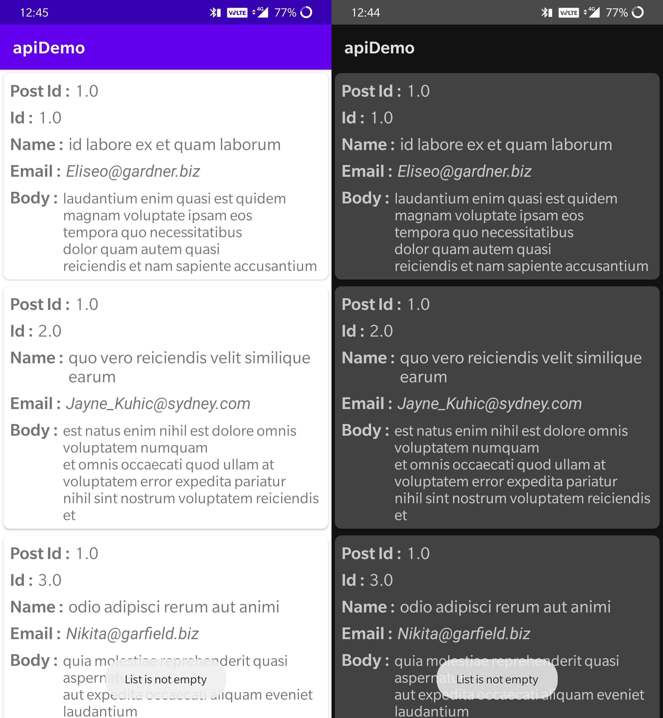 Api demo 