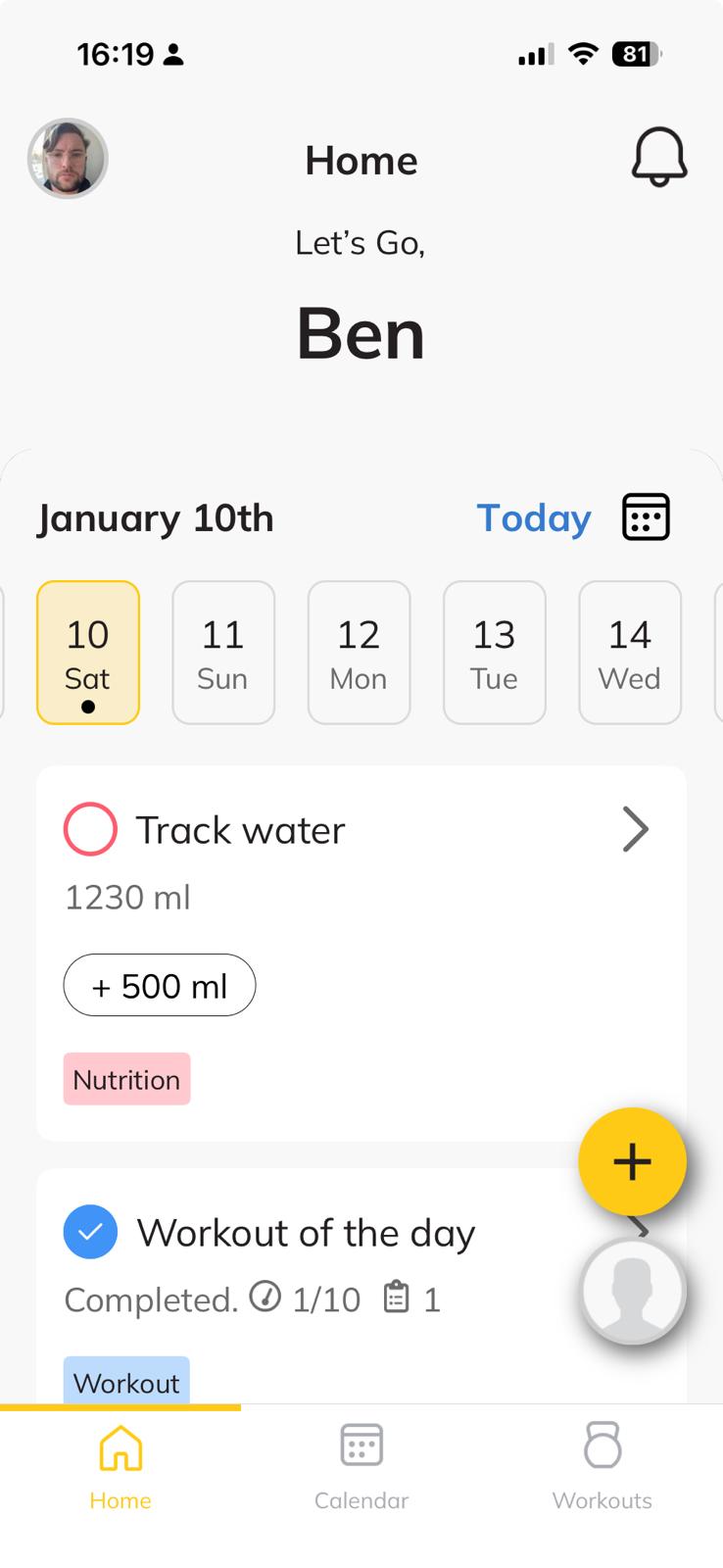 Persoonlijk overzicht