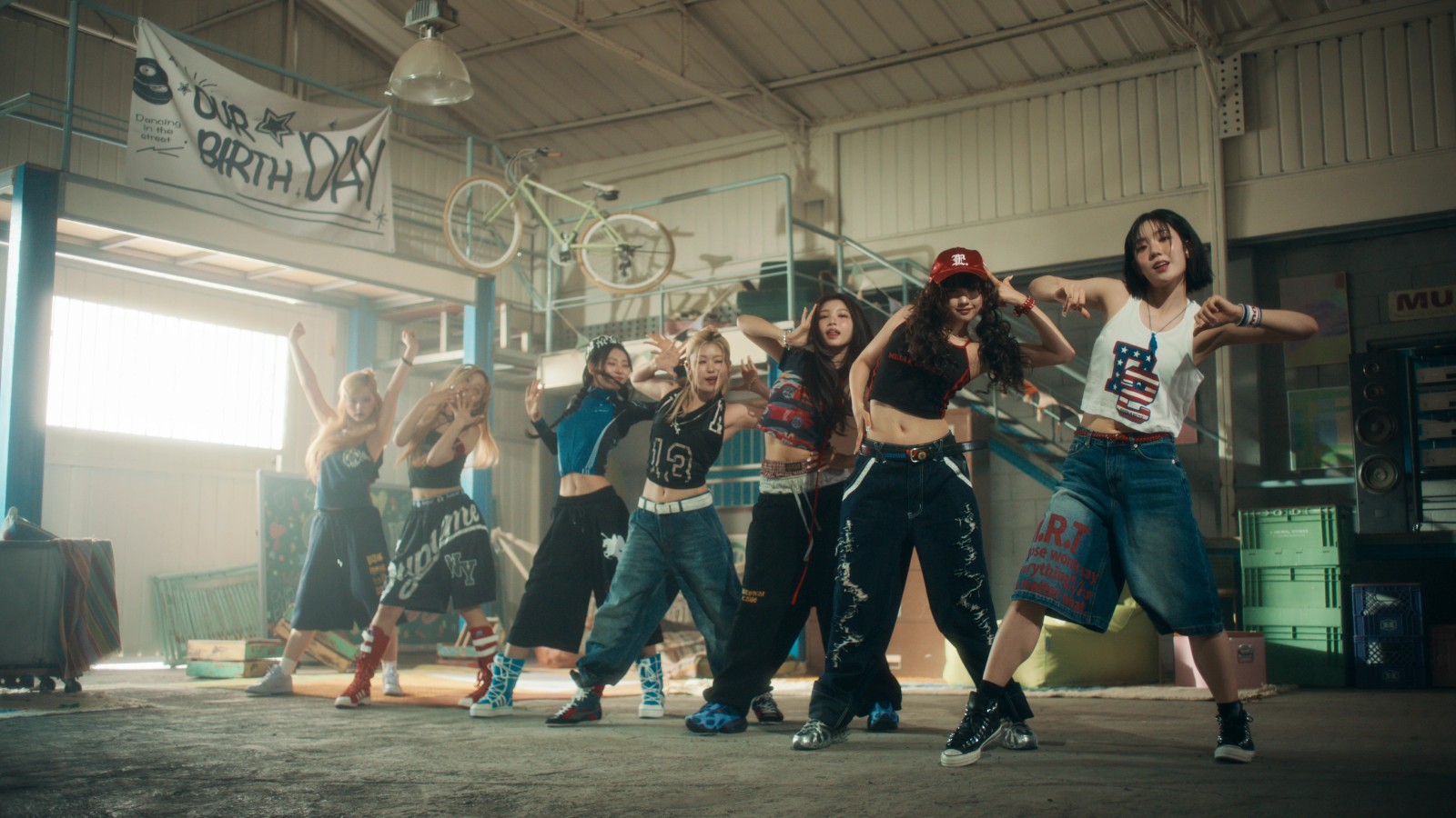 OURBIRTHDAY “SQUEEZY” Performance Video — after color grade
