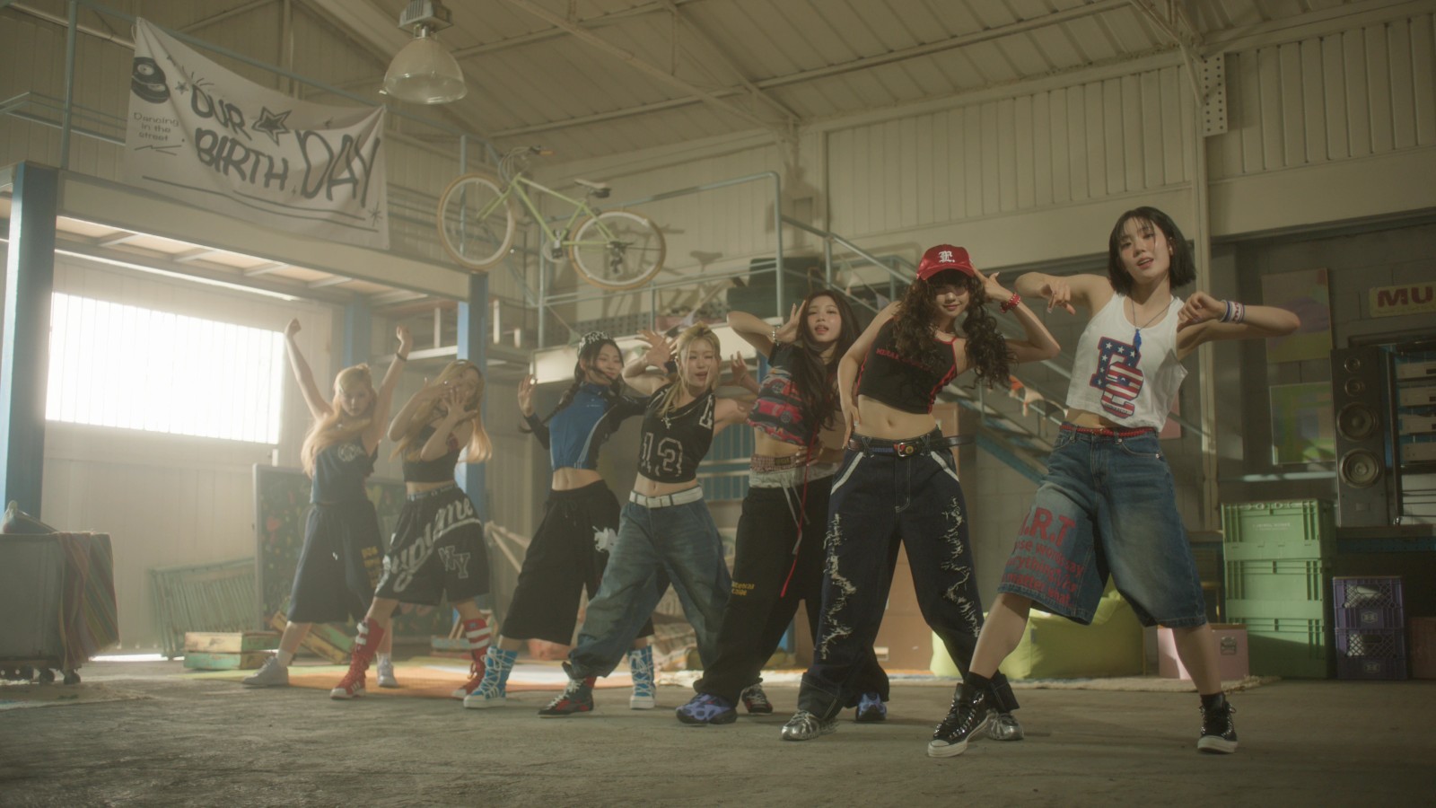 OURBIRTHDAY “SQUEEZY” Performance Video — before color grade (ungraded)