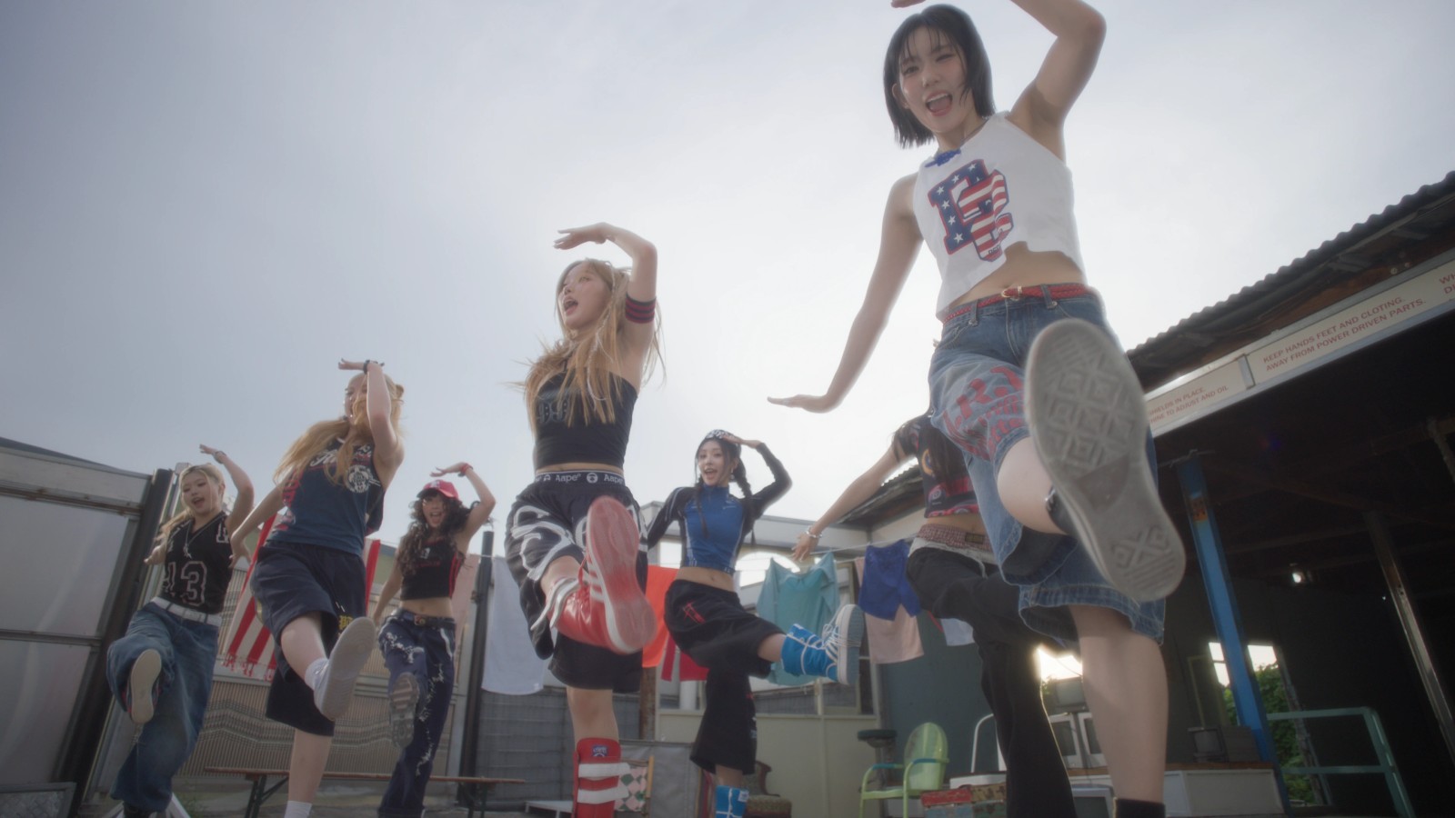 OURBIRTHDAY “SQUEEZY” Performance Video — before color grade (ungraded)