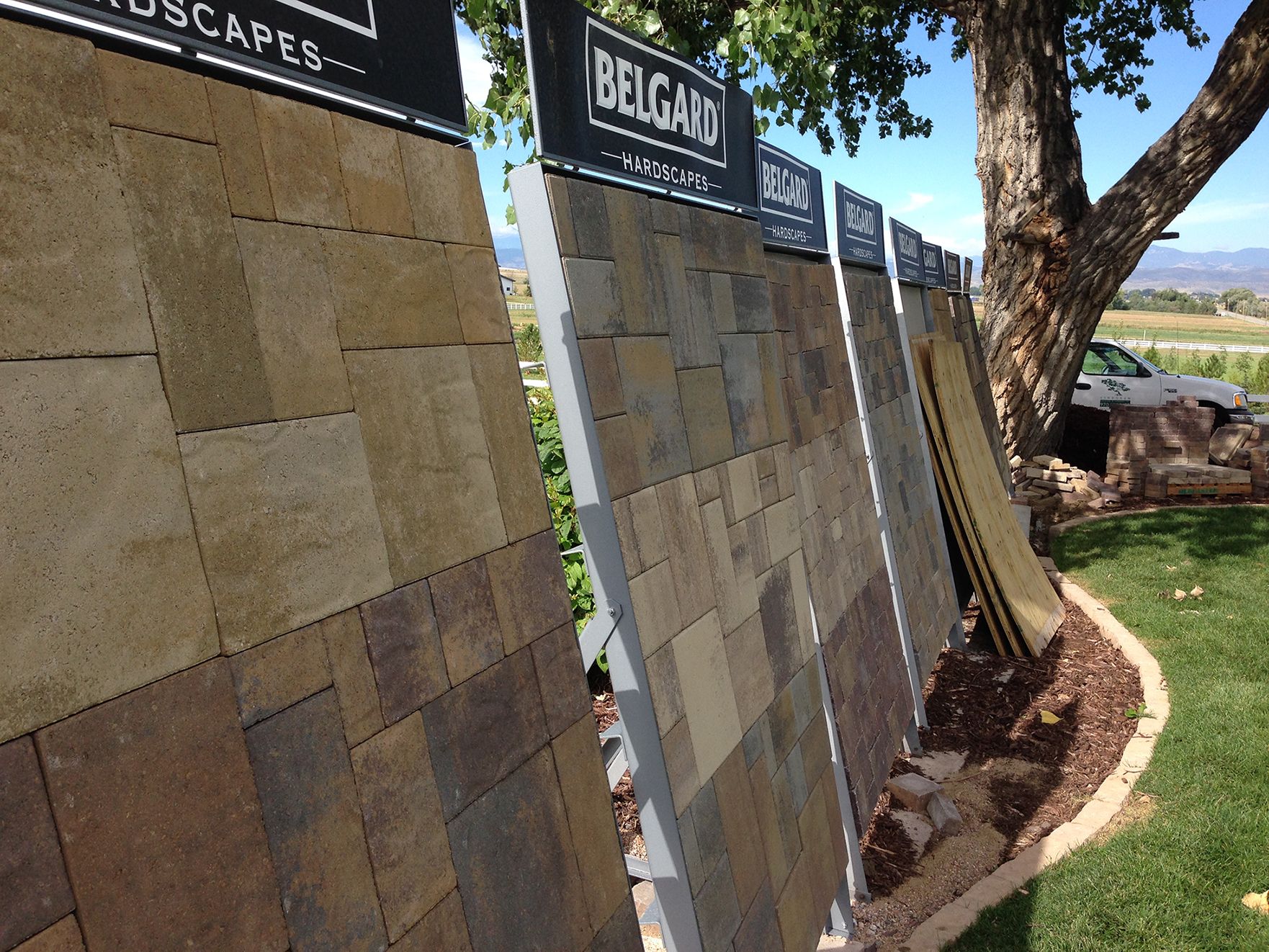 Largest Belgard paver display in Colorado