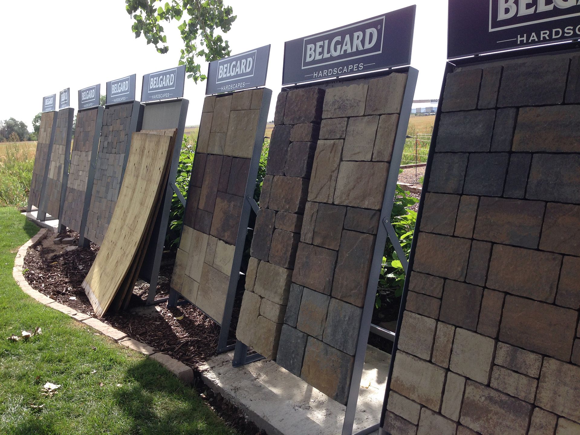 Largest Belgard paver display in Colorado