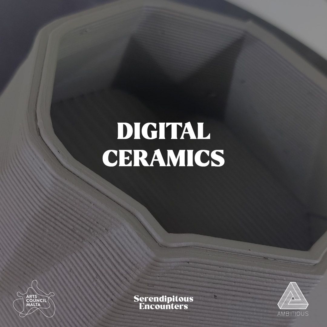 A close up of a Digital Ceramic Shape 