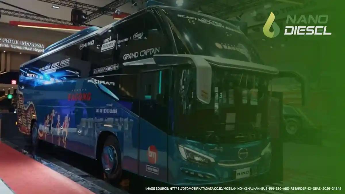 Hino di GIIAS 2026: Bus RM 280 Baru dan Apa Artinya B50 untuk Armada Niaga