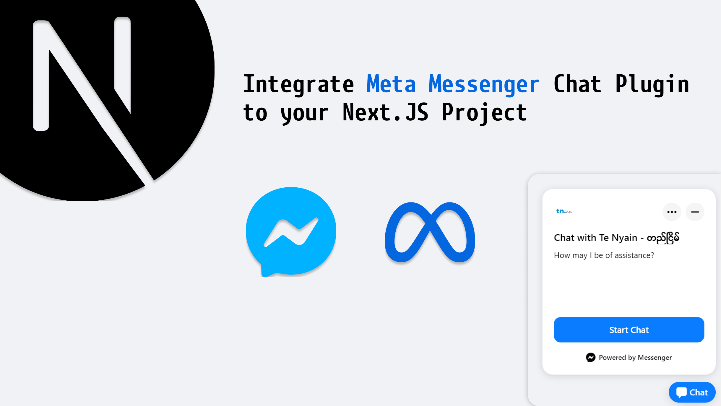 Meta Messenger Plugin in Next.JS 2023