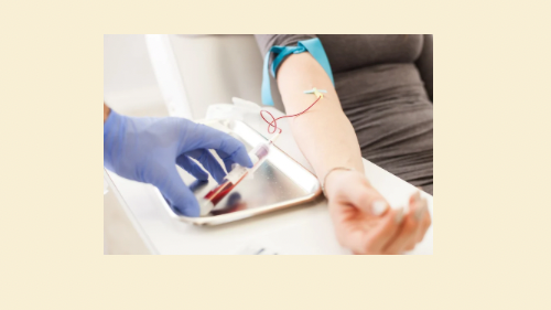 Sample of your blood