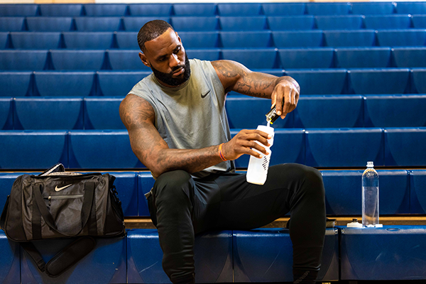 lebron james pouring ladder hydration