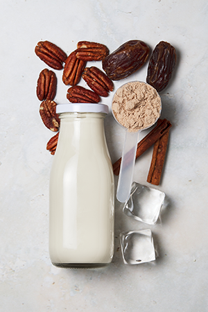 chocolate pecan pie protein shake ingredients