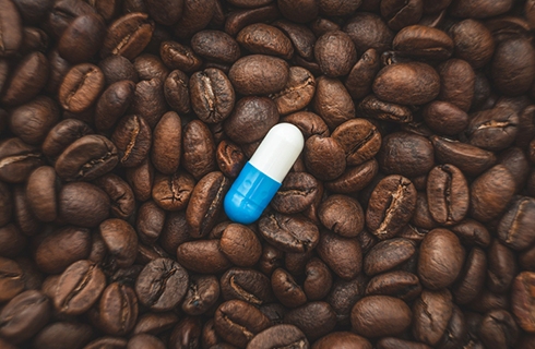 pill with coffee beans | do fat burners work