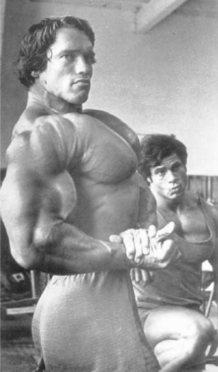 arnold side chest | bodybuilding poses