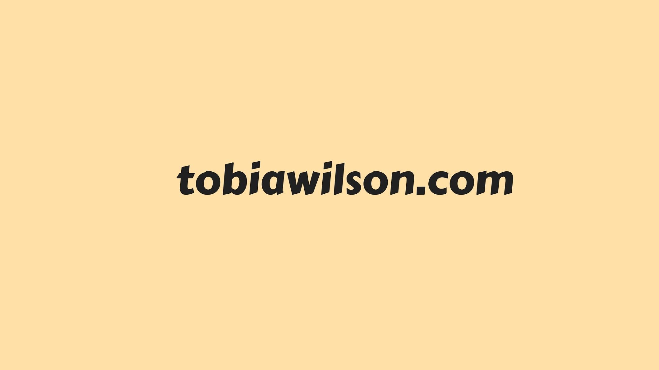 Tobia Wilson- eCommerce Youtube Channels 2021