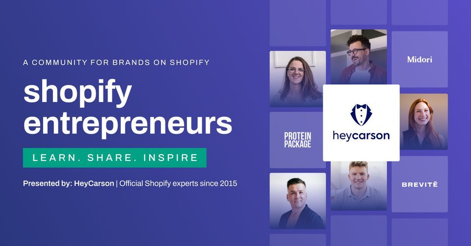 Shopify Entrepreneurs- eCommerce Facebook Groups 2024