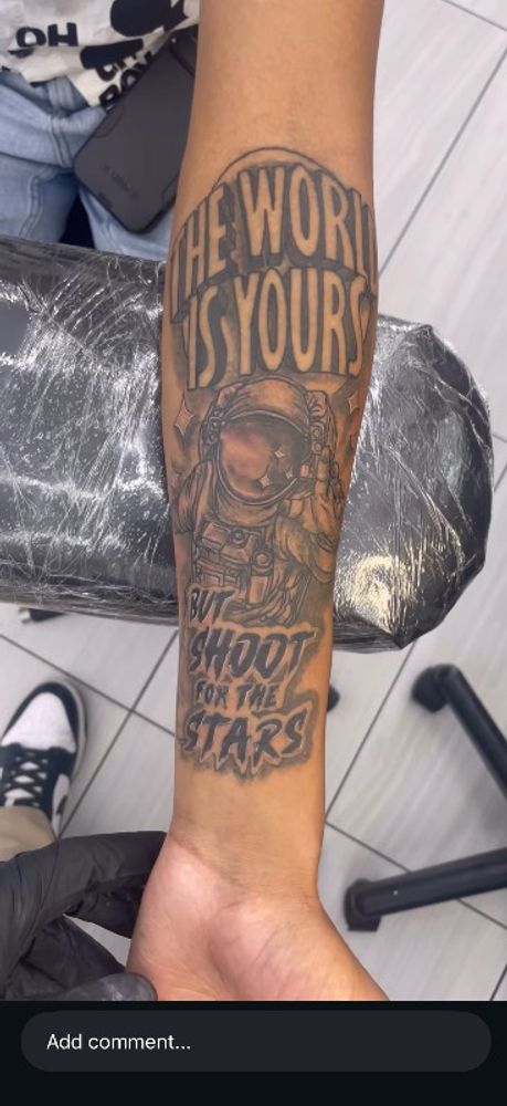 The World is Yours Astronaut 