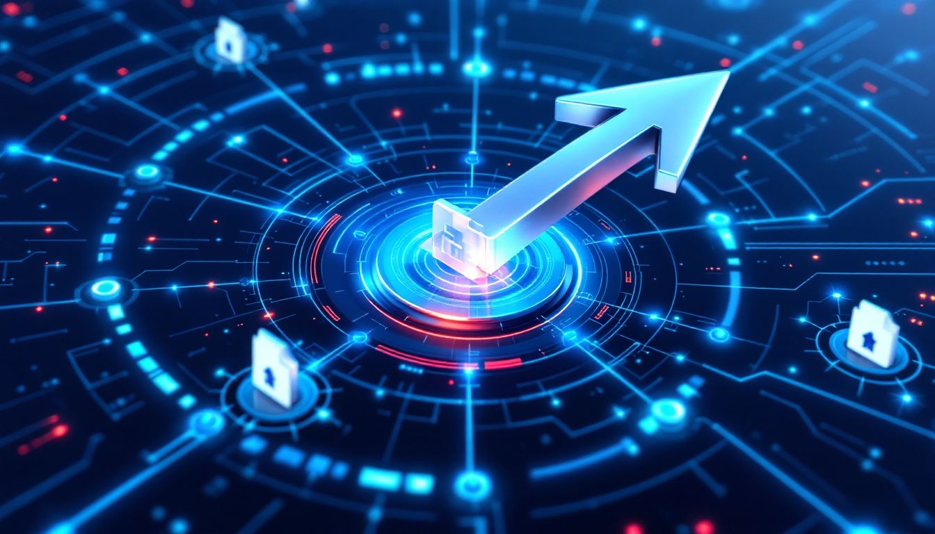 A representation of how data is transferred in SFTP.