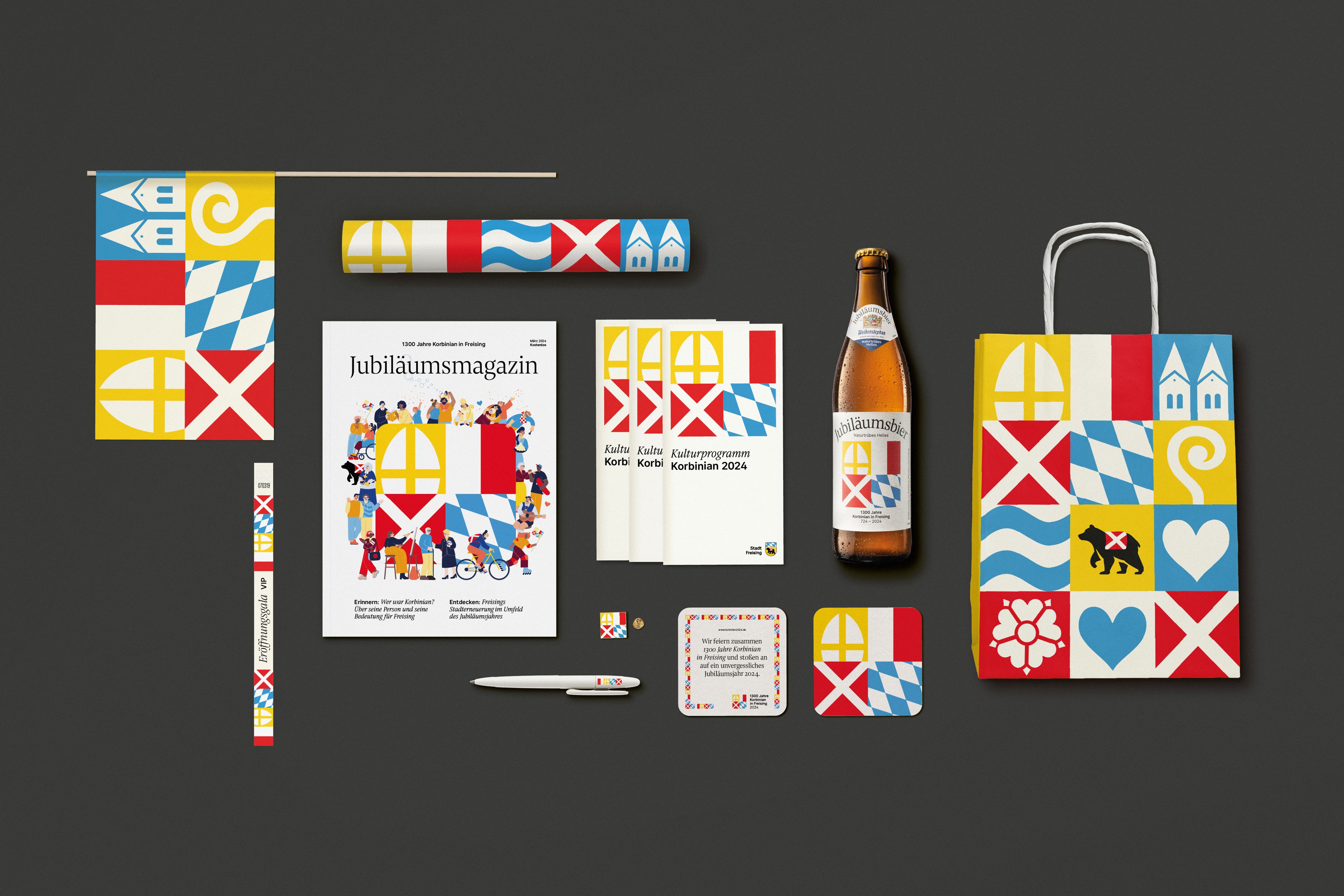 Jubiläumsdesign Übersicht