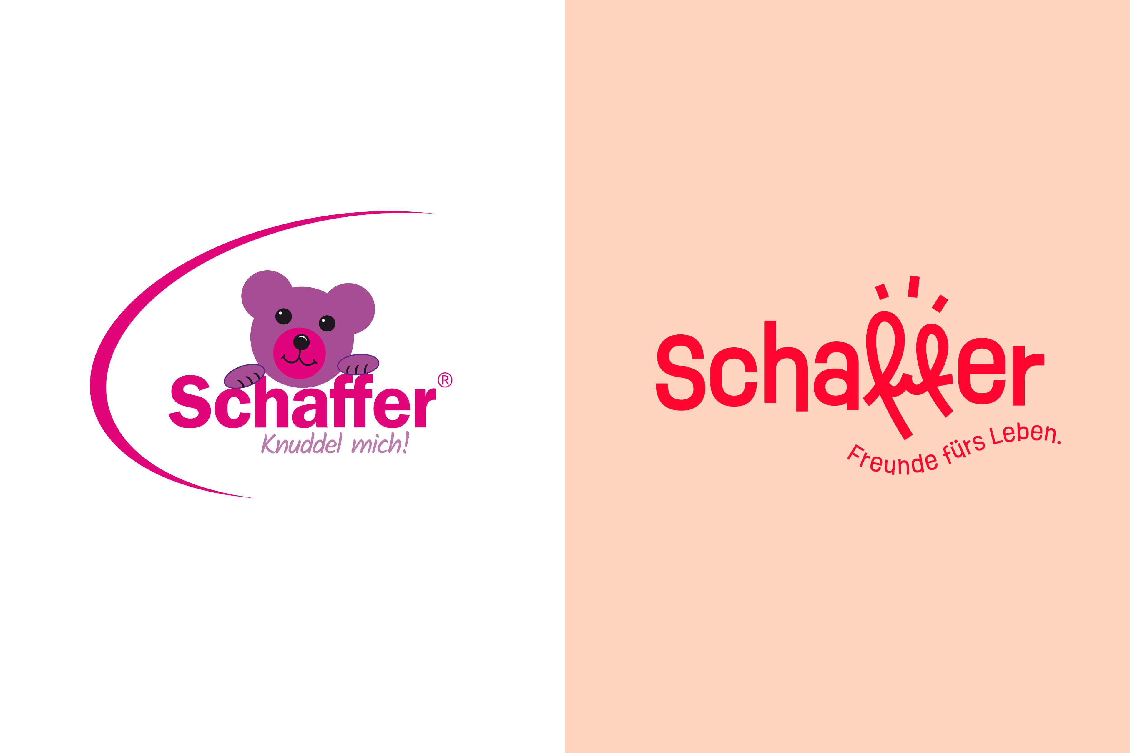 Schaffer Logo im Vorher Nachher Vergleich