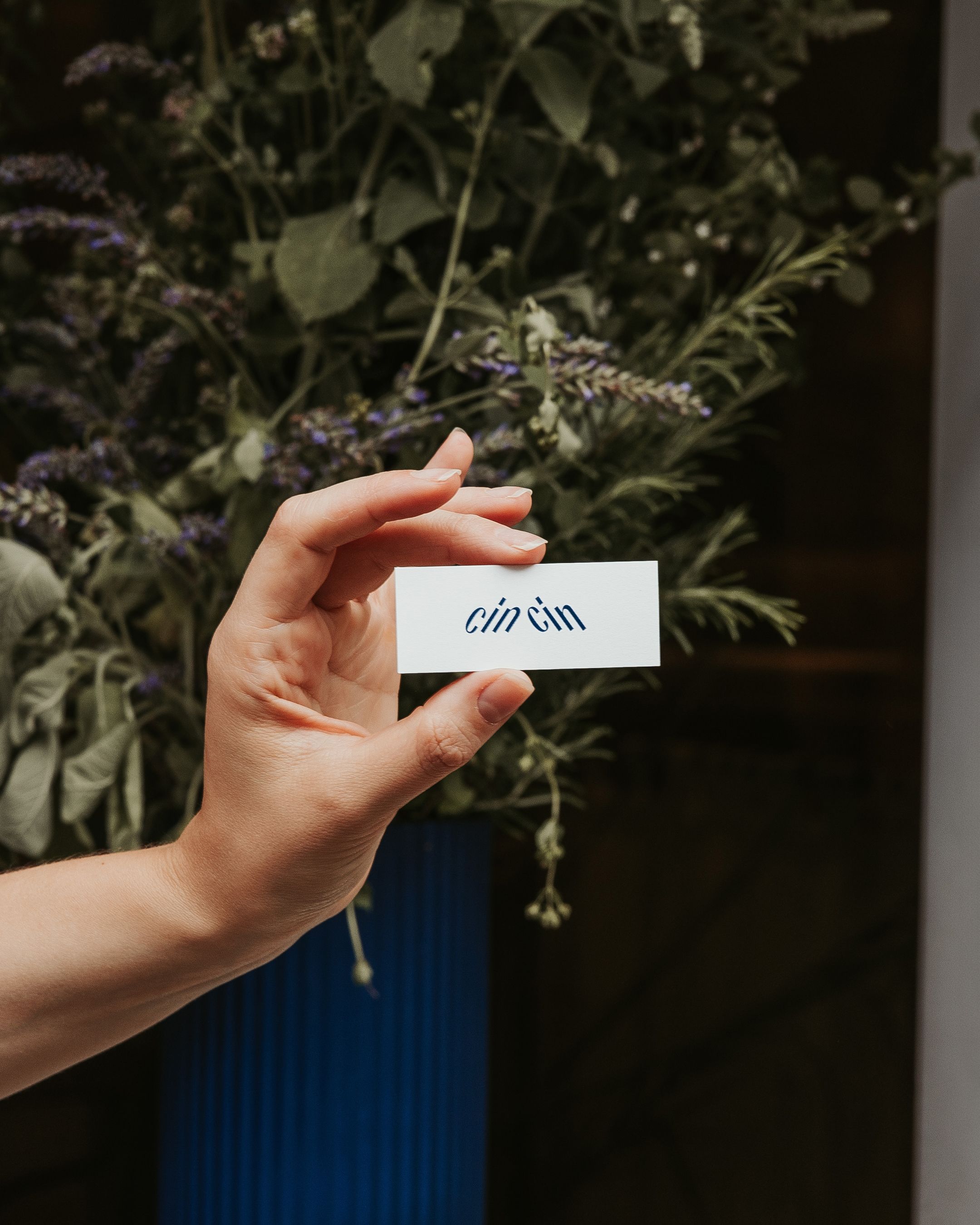 business card restaurant