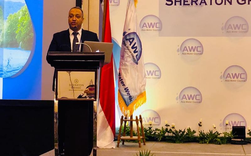 GIWEH at Stakeholders Consultation Meeting of the 2nd Asia International Water Week at Jakarta-Indonesia