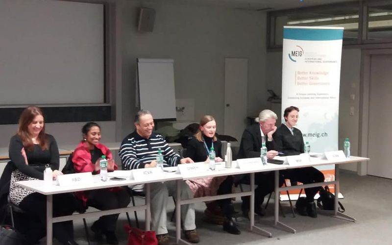 Geneva University - Round Table Discussions at UNOG