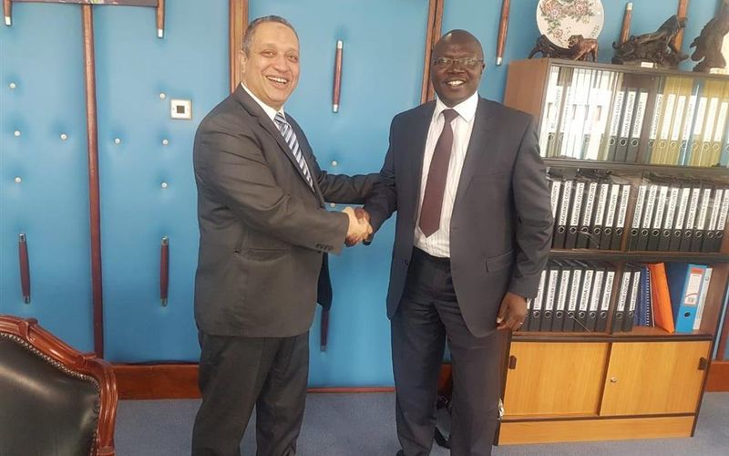 GIWEH meeting with the Kenyan Minister for Water and Sanitation, Nairobi, Kenya
