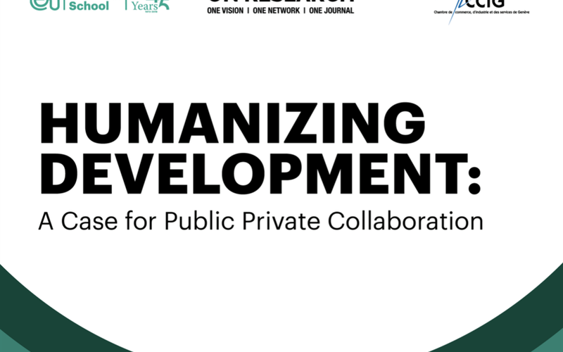 Humanizing Development, A case for Public Private Cooperation - GIWEH at European Business School