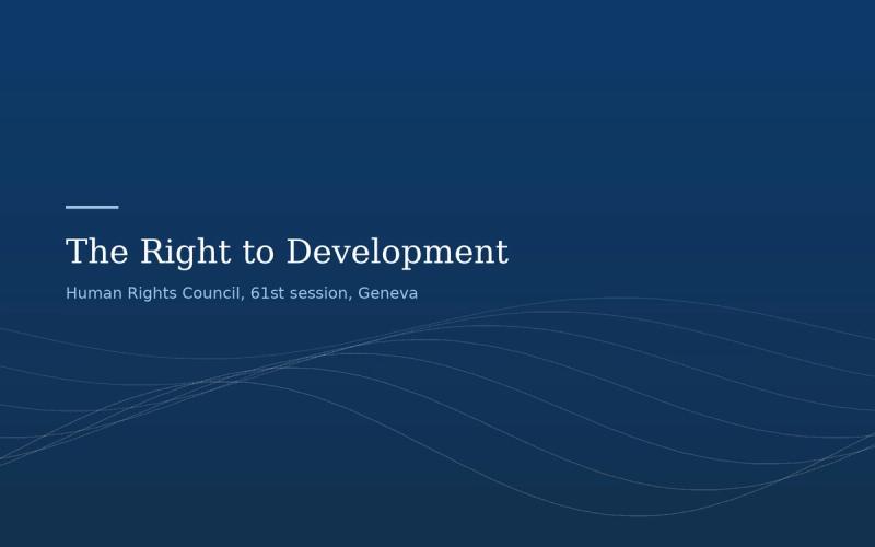 GIWEH convenes UN Human Rights Council side event on digital innovation and the Right to Development
