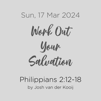 Work Out Your Salvation