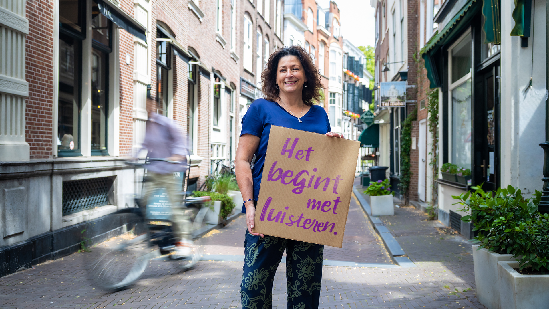 Foto van Martinette - vrijwilligster Vervolghulp op straat