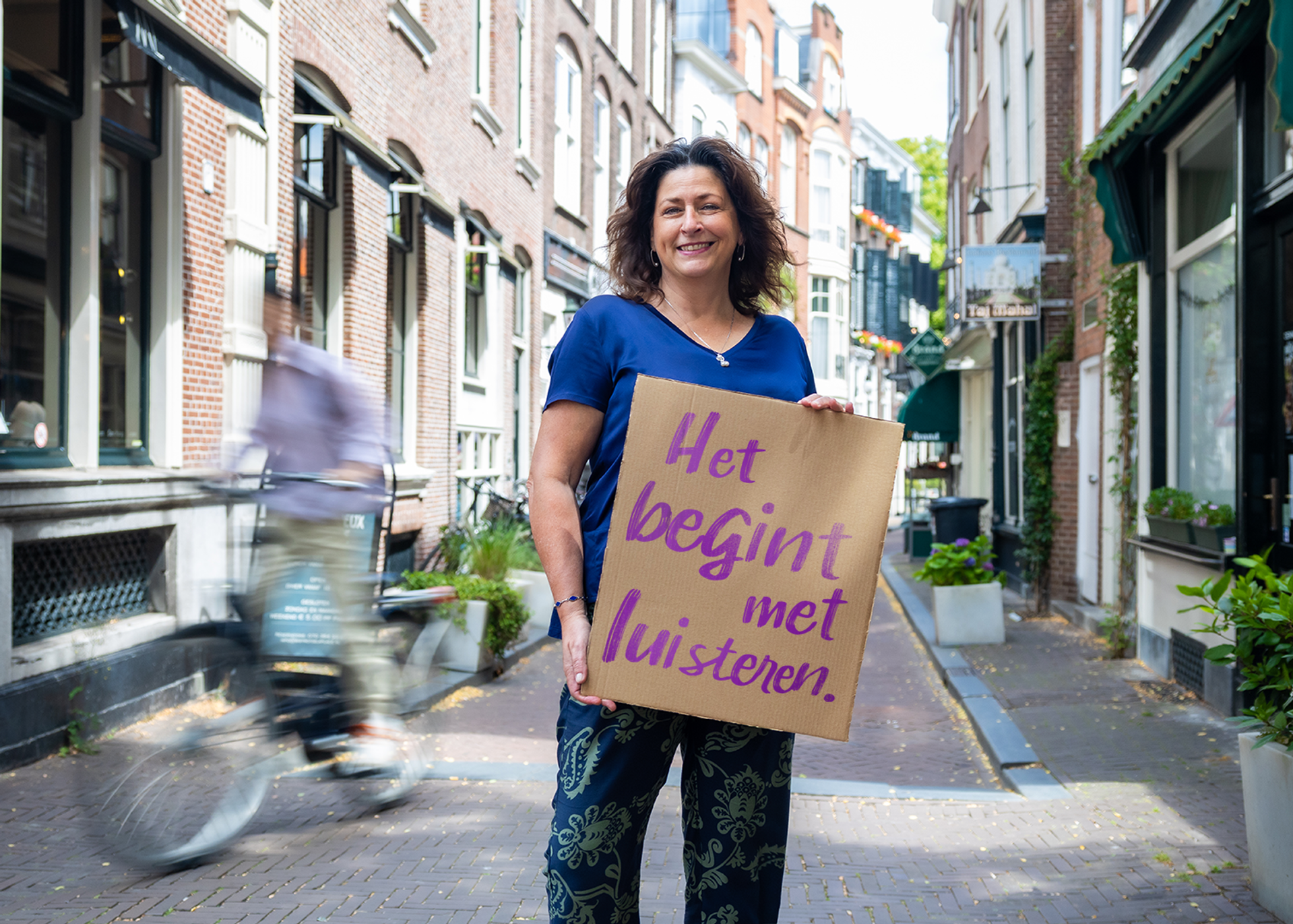 Foto van Martinette - vrijwilligster Vervolghulp op straat