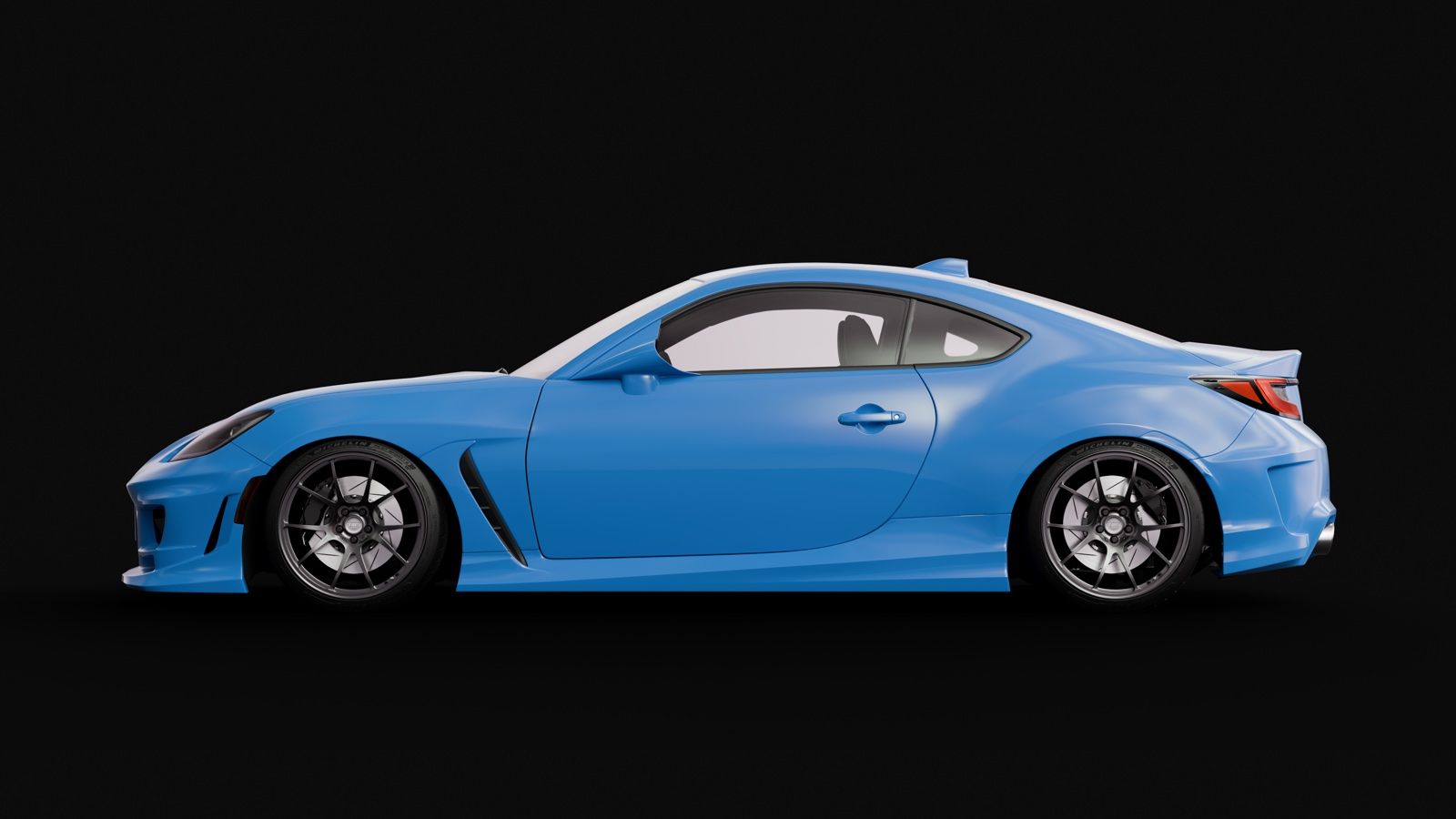 Blue BOMEX ZN8 render, view 3.