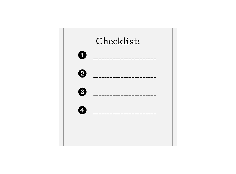 Essential checklist for opening a new restaurant, cafe or bar.