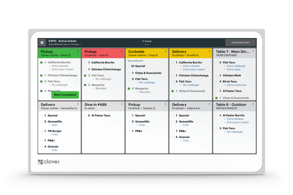 Kitchen display system