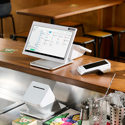 Point of sale on bar