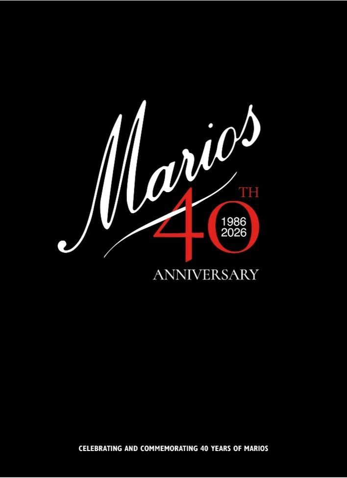 Marios 40th Anniversary book cover
