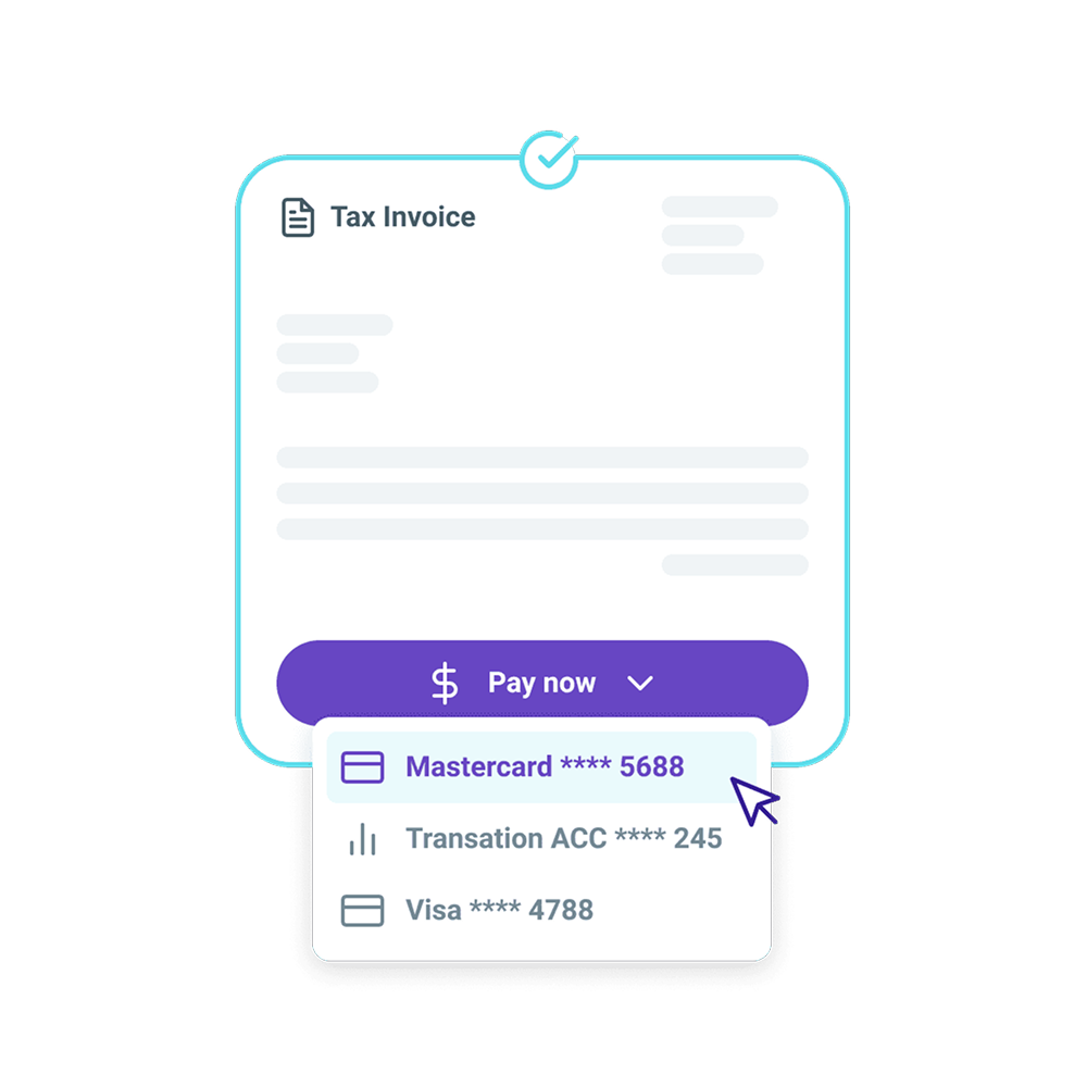 Invoice payments.