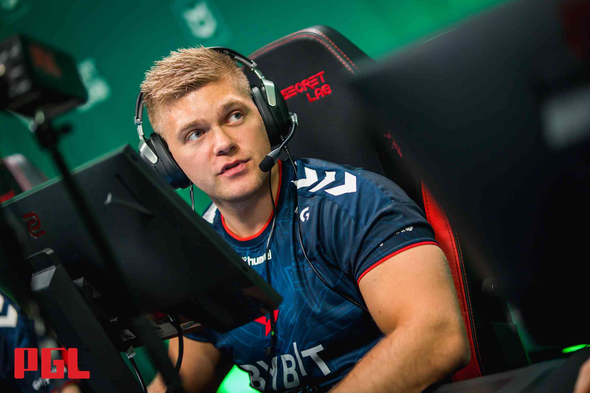 Benjamin "blameF" Bremmer will look to lead Astralis in their first event in the post Lukas "gla1ve" Rossander era (Image Credits: Joao Ferreira/PGL)